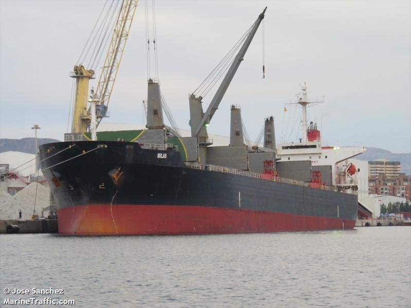 milas (Bulk Carrier) - IMO 9279379, MMSI 271051202, Call Sign TCA7427 under the flag of Turkey