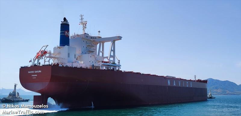 navios sakura (Bulk Carrier) - IMO 9951927, MMSI 352002554, Call Sign 3E2334 under the flag of Panama