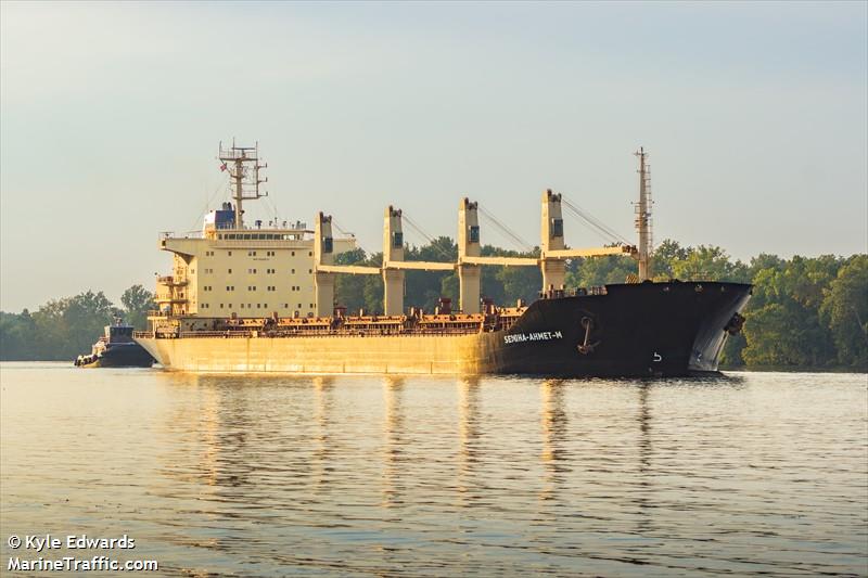 semiha-ahmet-m (Bulk Carrier) - IMO 9381873, MMSI 352002567, Call Sign 3E2345 under the flag of Panama