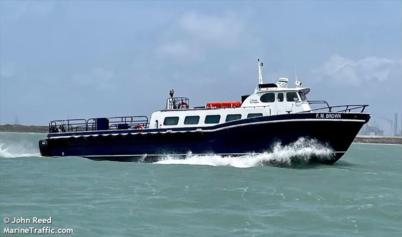 f.m. brown (Pleasure craft) - IMO , MMSI 368014710 under the flag of United States (USA)