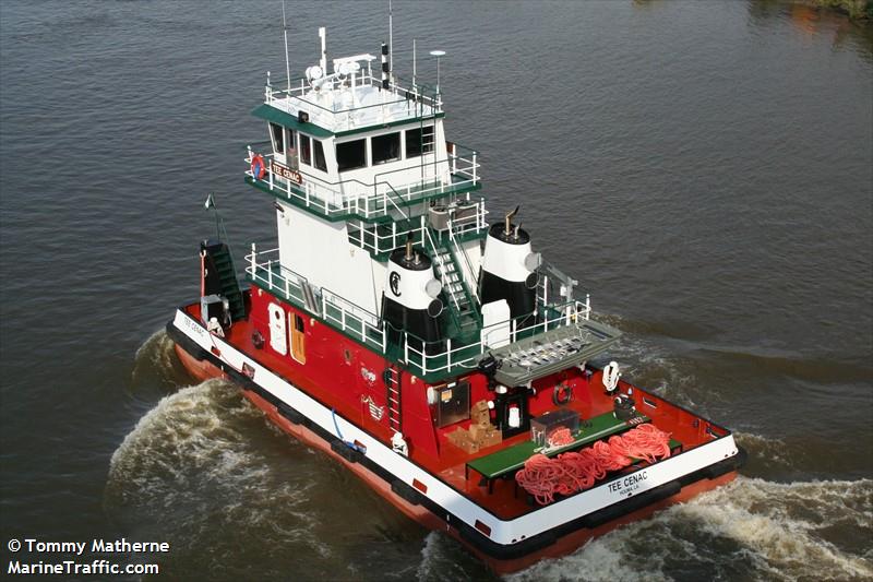 tee cenac (Tug) - IMO , MMSI 368301040, Call Sign WDN6645 under the flag of United States (USA)