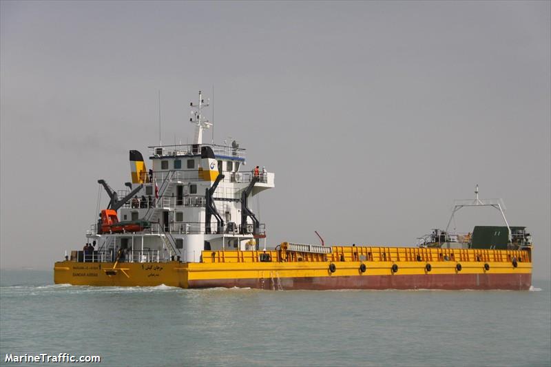 marjanekish1 (Landing Craft) - IMO 9561045, MMSI 422891000, Call Sign EPAI2 under the flag of Iran