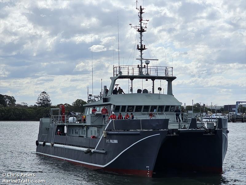 pt paluma (Research Vessel) - IMO 8717295, MMSI 503000224, Call Sign VNZ3351 under the flag of Australia