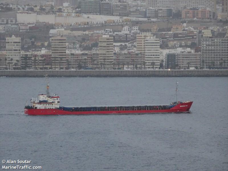 lucky den (General Cargo Ship) - IMO 9123295, MMSI 511100796, Call Sign T8A4008 under the flag of Palau