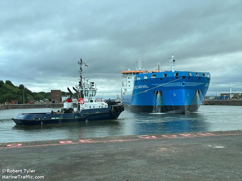 atlantic narval (Bitumen Tanker) - IMO 9930210, MMSI 563186800, Call Sign 9V7107 under the flag of Singapore