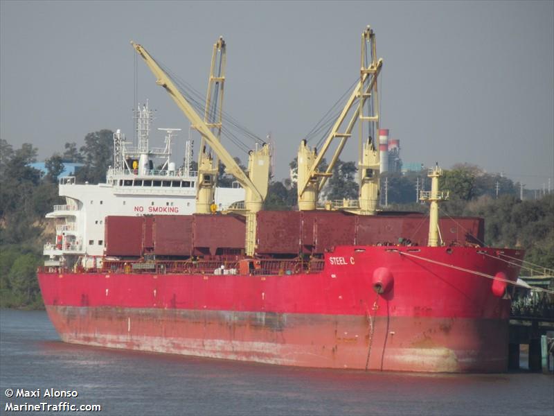 steel c (Bulk Carrier) - IMO 9700330, MMSI 636022811, Call Sign 5LKO7 under the flag of Liberia