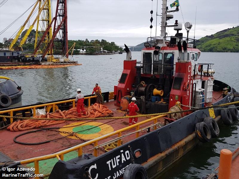 c-tufao (Tug) - IMO , MMSI 710001970, Call Sign PS8111 under the flag of Brazil