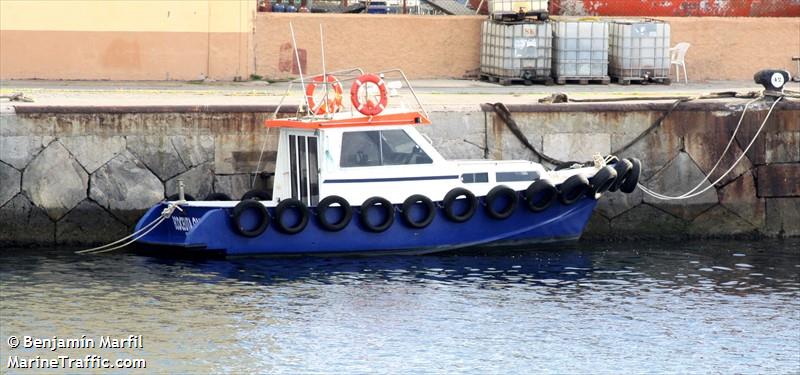 ecoceuta one (Port tender) - IMO , MMSI 225994113 under the flag of Spain