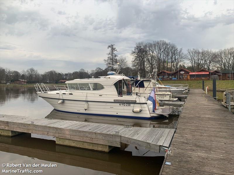 euforie (Pleasure craft) - IMO , MMSI 244309549, Call Sign PI9403 under the flag of Netherlands