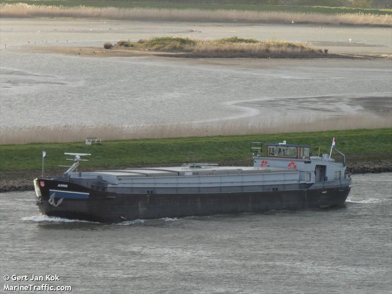 anne (Cargo ship) - IMO , MMSI 244387898, Call Sign PH6314 under the flag of Netherlands