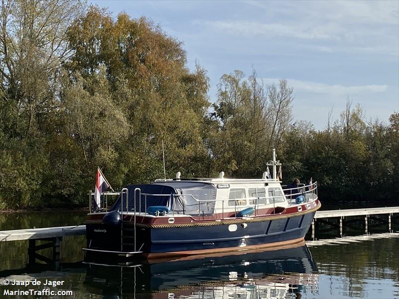 hendrik (Pleasure craft) - IMO , MMSI 244726201, Call Sign PD2665 under the flag of Netherlands