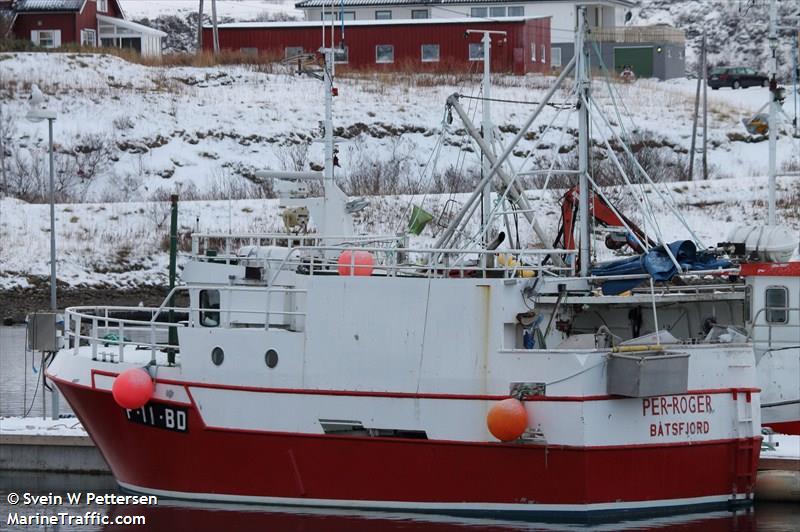 per roger (Fishing vessel) - IMO , MMSI 257481720, Call Sign LM9839 under the flag of Norway
