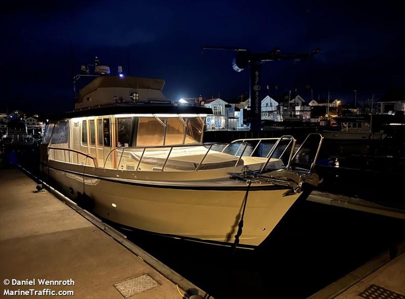 amanda (Pleasure craft) - IMO , MMSI 265049190, Call Sign SG5331 under the flag of Sweden