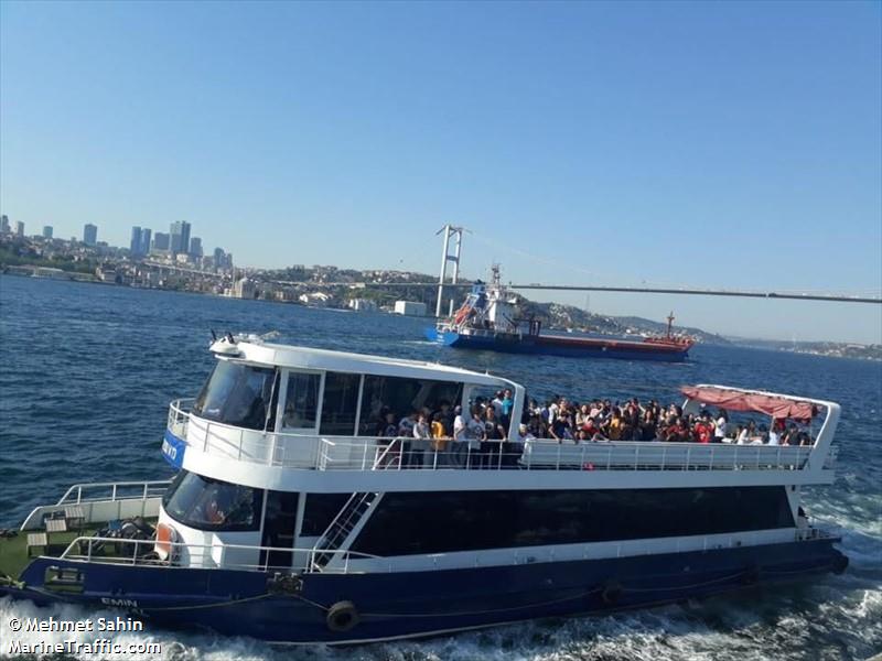 emin naral (Passenger ship) - IMO , MMSI 271015017, Call Sign TC6180 under the flag of Turkey