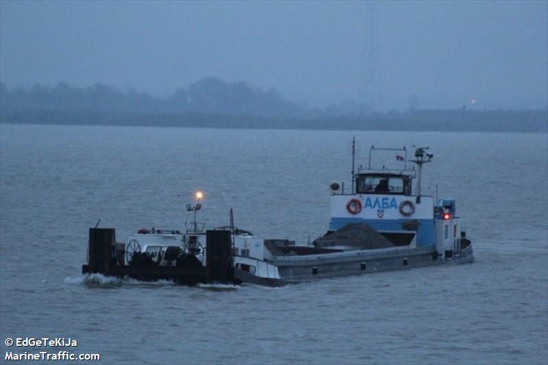 alba (Cargo ship) - IMO , MMSI 279202438, Call Sign YT2438 under the flag of Serbia