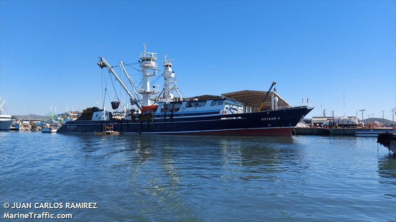 azteca 8 (Fishing Vessel) - IMO 8107658, MMSI 345080025, Call Sign XCTQ under the flag of Mexico