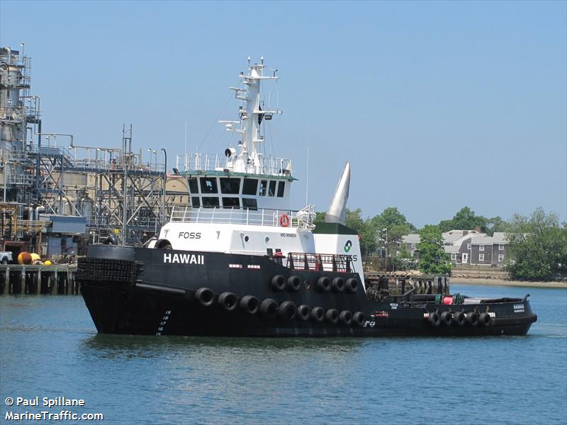 hawaii (Towing vessel) - IMO , MMSI 368296000, Call Sign WDN7088 under the flag of United States (USA)