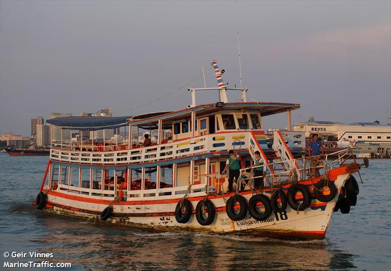 rungworawan18 (Passenger ship) - IMO , MMSI 567139015 under the flag of Thailand