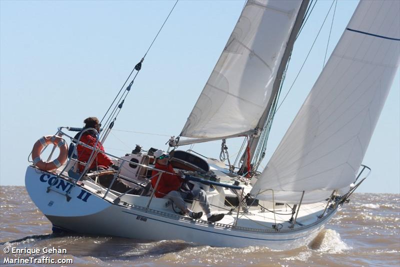 coni ii (Pleasure craft) - IMO , MMSI 701001040, Call Sign LW3843 under the flag of Argentina
