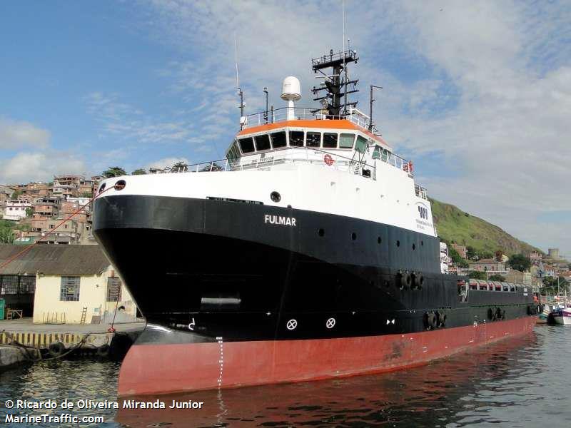 fulmar (Offshore Support Vessel) - IMO 9440708, MMSI 710005130, Call Sign PPZA under the flag of Brazil