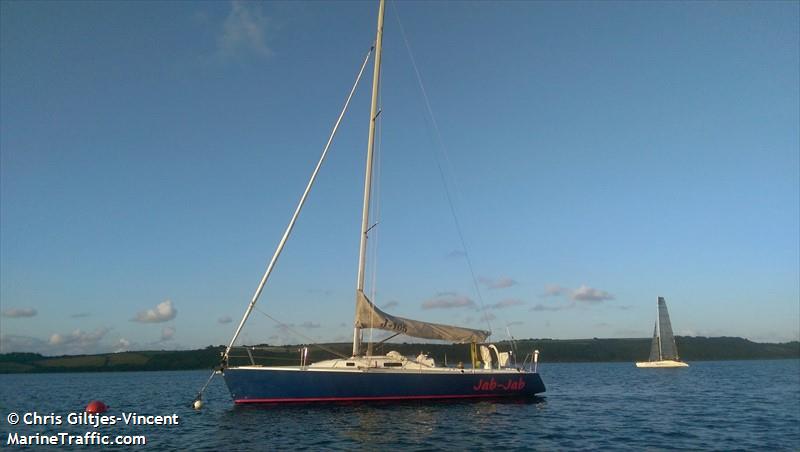 jab jab (Sailing vessel) - IMO , MMSI 235054062 under the flag of United Kingdom (UK)