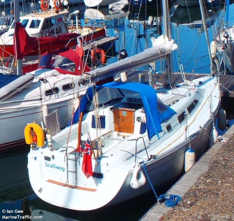 scalliwag (Sailing vessel) - IMO , MMSI 235103188, Call Sign 2HFH9 under the flag of United Kingdom (UK)