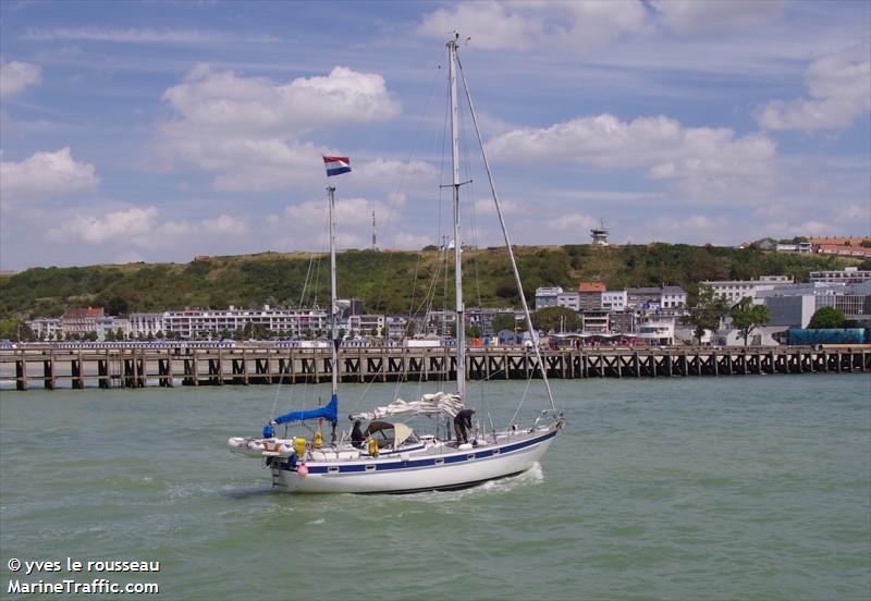 akka (Sailing vessel) - IMO , MMSI 244260843, Call Sign PI4422 under the flag of Netherlands