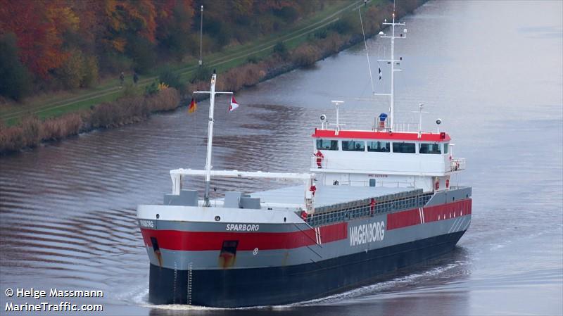 sparborg (General Cargo Ship) - IMO 9279018, MMSI 246218000, Call Sign PHBU under the flag of Netherlands