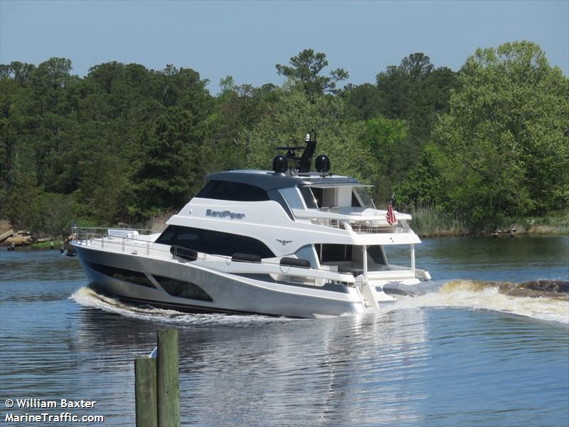 sandpiper (Pleasure craft) - IMO , MMSI 368306690, Call Sign WDN7252 under the flag of United States (USA)