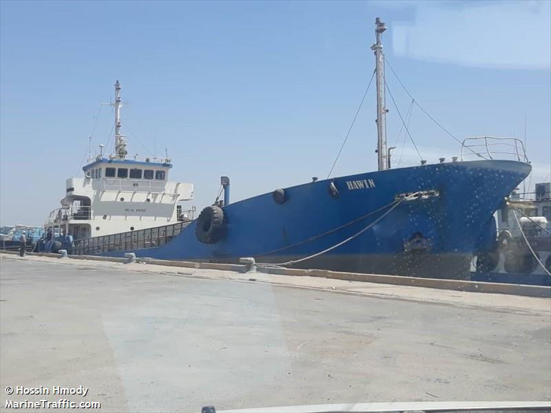 hawin (General Cargo Ship) - IMO 8707927, MMSI 422860000, Call Sign EPAB5 under the flag of Iran