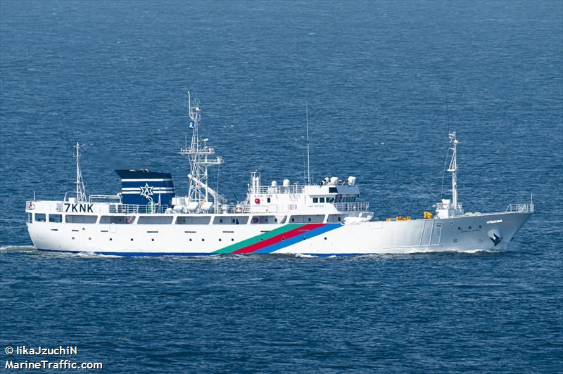aomori maru (Training Ship) - IMO 9971240, MMSI 431922000, Call Sign 7KNK under the flag of Japan