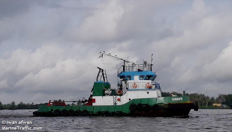 tb leopard (Towing vessel) - IMO , MMSI 525019537, Call Sign YDA4605 under the flag of Indonesia