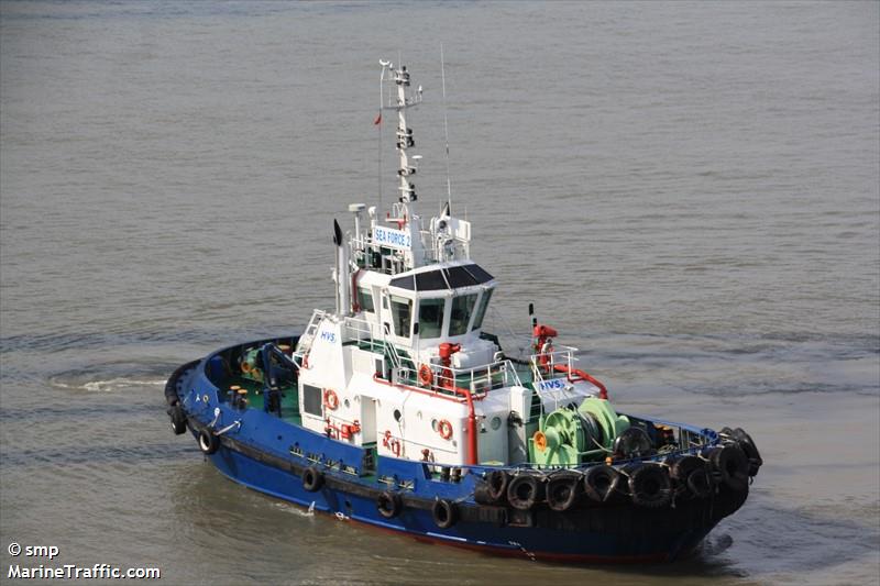 sea force 2 (Tug) - IMO 9382530, MMSI 574004510, Call Sign XVFN7 under the flag of Vietnam