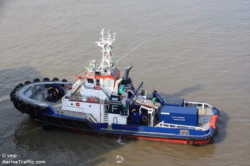 sky 1 (Tug) - IMO 9580170, MMSI 574005500, Call Sign XVIY7 under the flag of Vietnam