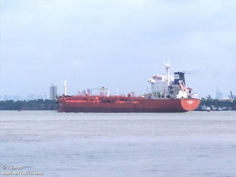 aulac eagle (Chemical/Oil Products Tanker) - IMO 9430454, MMSI 574005860, Call Sign XVVO9 under the flag of Vietnam
