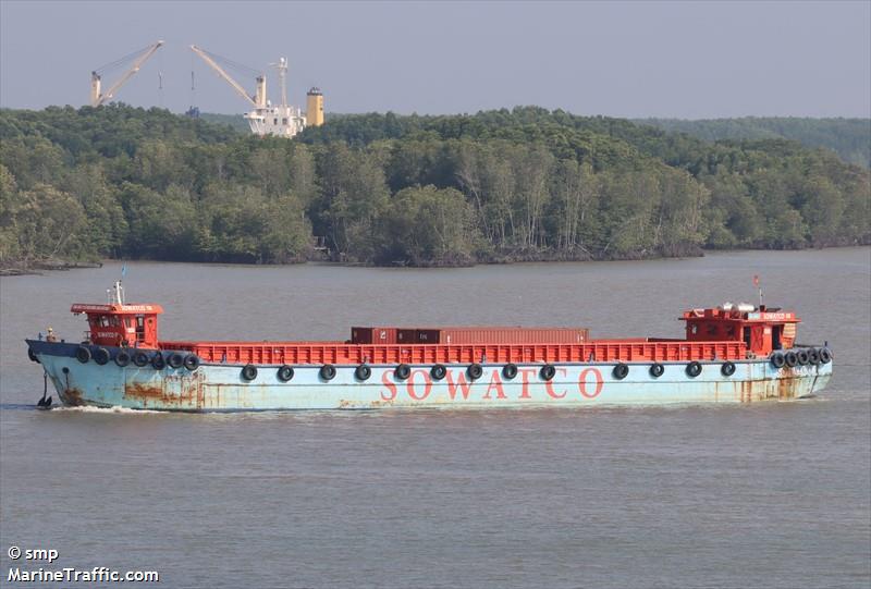 sowatco 18 (Cargo ship) - IMO , MMSI 574400316 under the flag of Vietnam