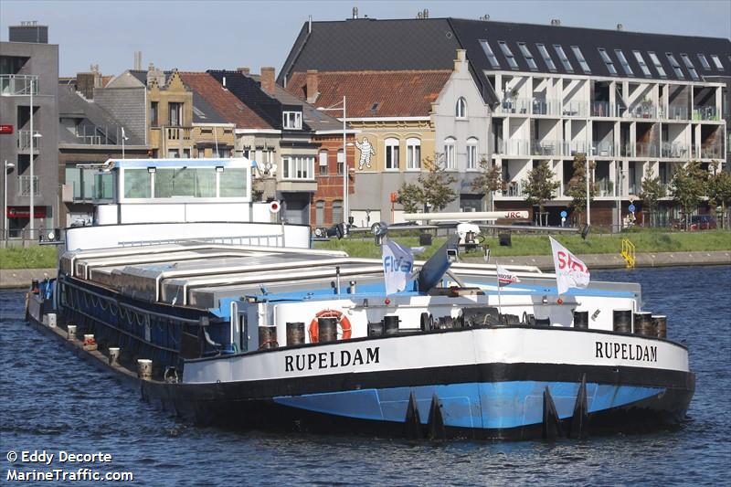 rupeldam (Cargo ship) - IMO , MMSI 205267690, Call Sign OT2676 under the flag of Belgium