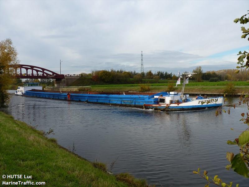 zwindam (Other type) - IMO , MMSI 205375190, Call Sign OT3751 under the flag of Belgium