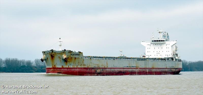 platanos (Bulk Carrier) - IMO 9592135, MMSI 209243000, Call Sign 5BGU3 under the flag of Cyprus