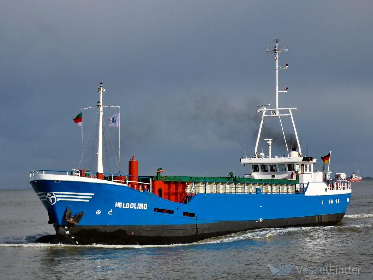 helgoland (General Cargo Ship) - IMO 6417657, MMSI 211286500, Call Sign DNFD under the flag of Germany