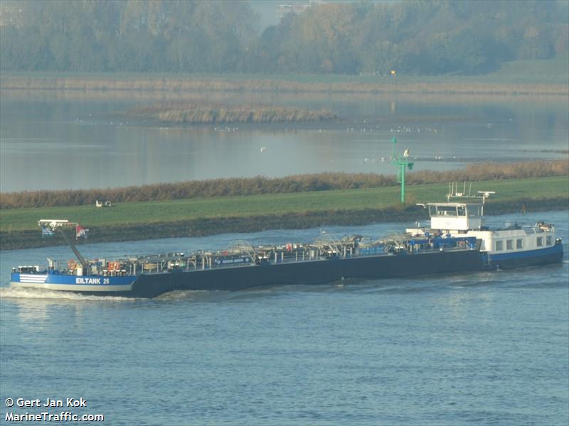 eiltank26 (Tanker) - IMO , MMSI 211429160, Call Sign DG5430 under the flag of Germany