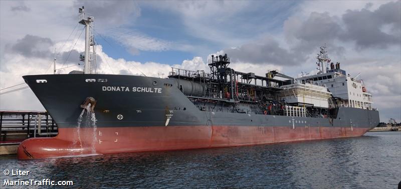 donata schulte (LPG Tanker) - IMO 9624005, MMSI 215238000, Call Sign 9HA5026 under the flag of Malta