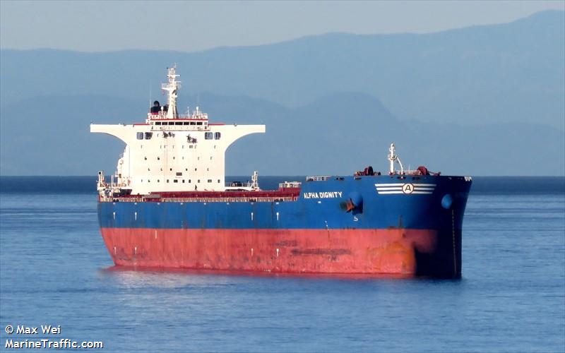 alpha dignity (Bulk Carrier) - IMO 9462811, MMSI 215350000, Call Sign 9HA2708 under the flag of Malta