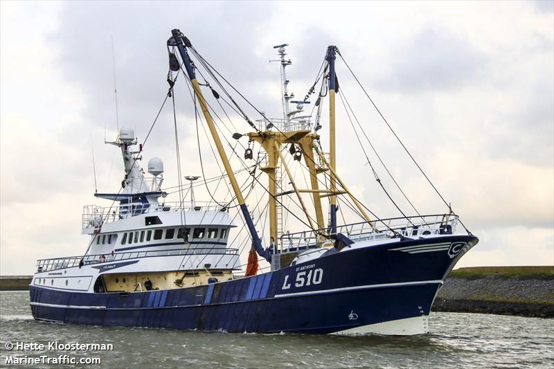 l510 st.anthony (Fishing vessel) - IMO , MMSI 220507000, Call Sign OXQB under the flag of Denmark