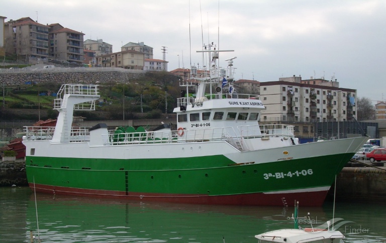 gure kantabriko (Fishing Vessel) - IMO 9098672, MMSI 224181000, Call Sign ECLU under the flag of Spain
