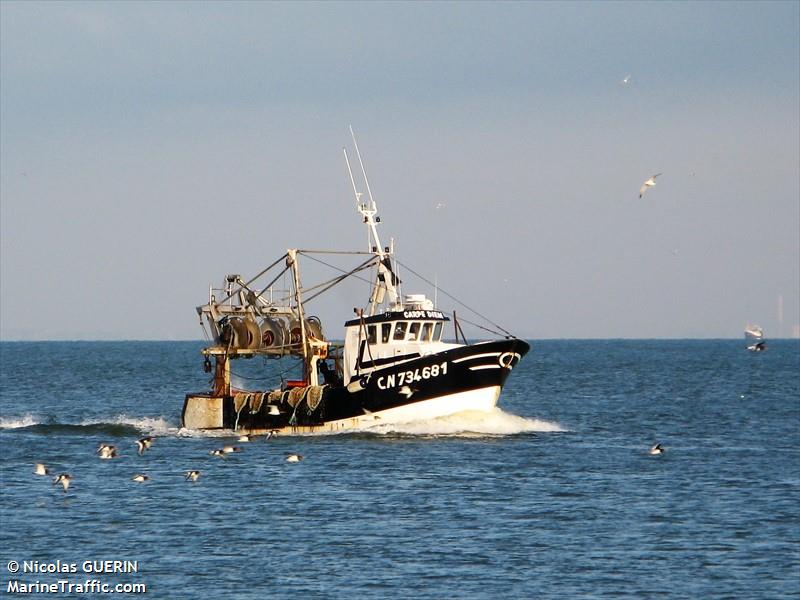 fv carpe diem (Fishing vessel) - IMO , MMSI 227321490, Call Sign FI6060 under the flag of France