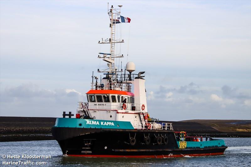 alma kappa (Tug) - IMO 9467500, MMSI 228396600, Call Sign FMNC under the flag of France