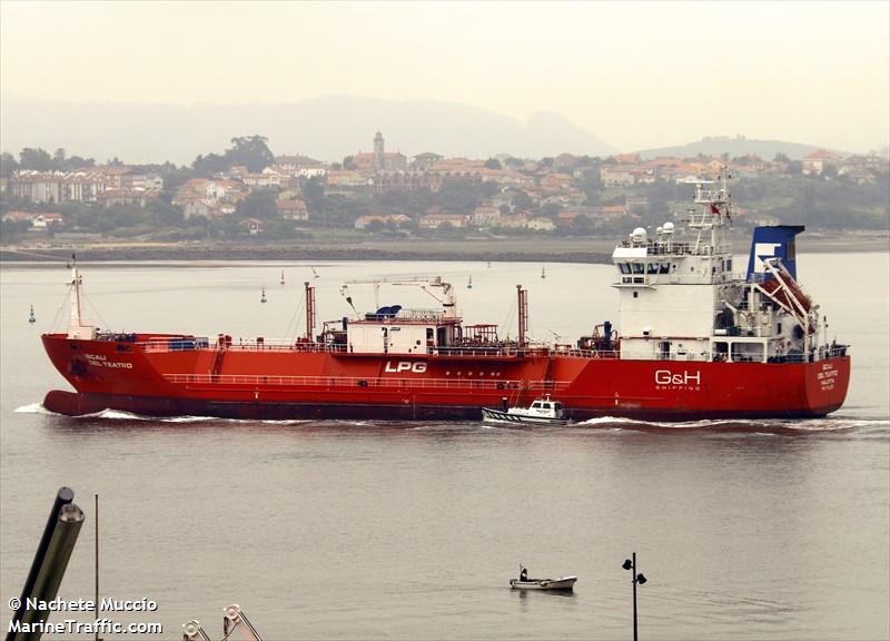 scali del teatro (LPG Tanker) - IMO 9566289, MMSI 229713000, Call Sign 9HA3541 under the flag of Malta