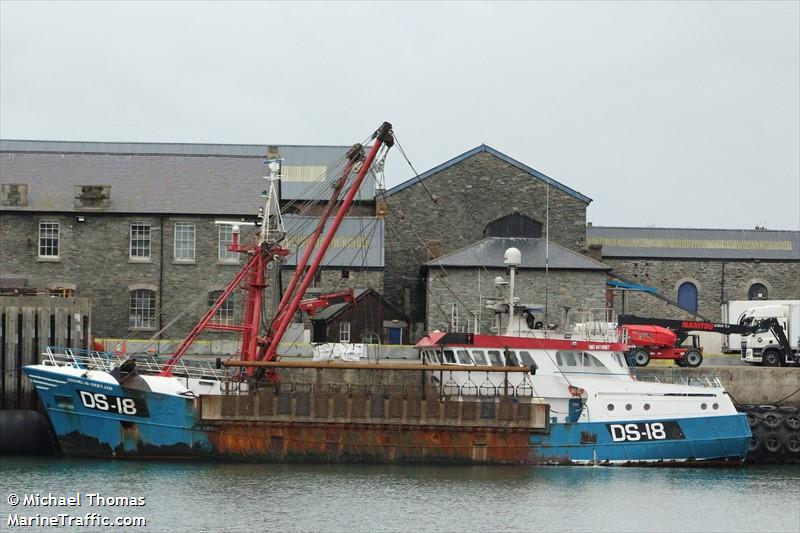 cornelis gert jan (Fishing Vessel) - IMO 8410067, MMSI 235004140, Call Sign MQMN9 under the flag of United Kingdom (UK)