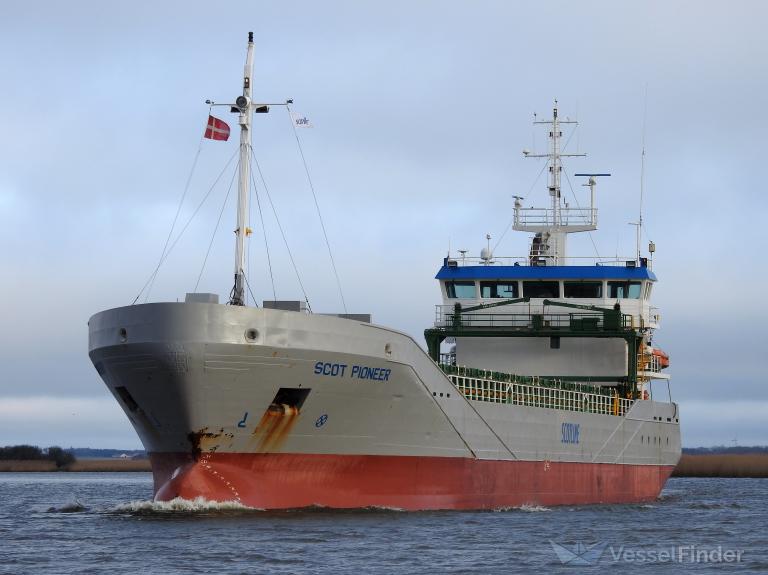 scot pioneer (General Cargo Ship) - IMO 9331347, MMSI 235060914, Call Sign 2ALZ7 under the flag of United Kingdom (UK)